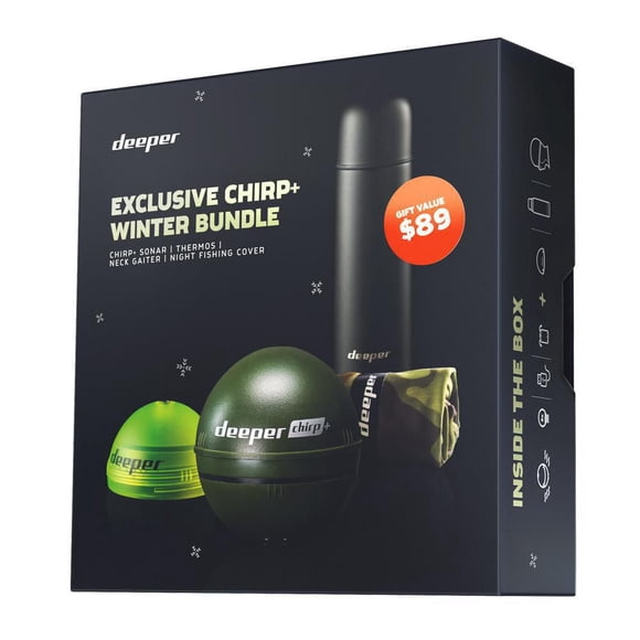 Deeper CHIRP+ Winter Bundle