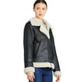thumbnail image 2 of George Women's Faux Shearling Jacket, 2 of 6