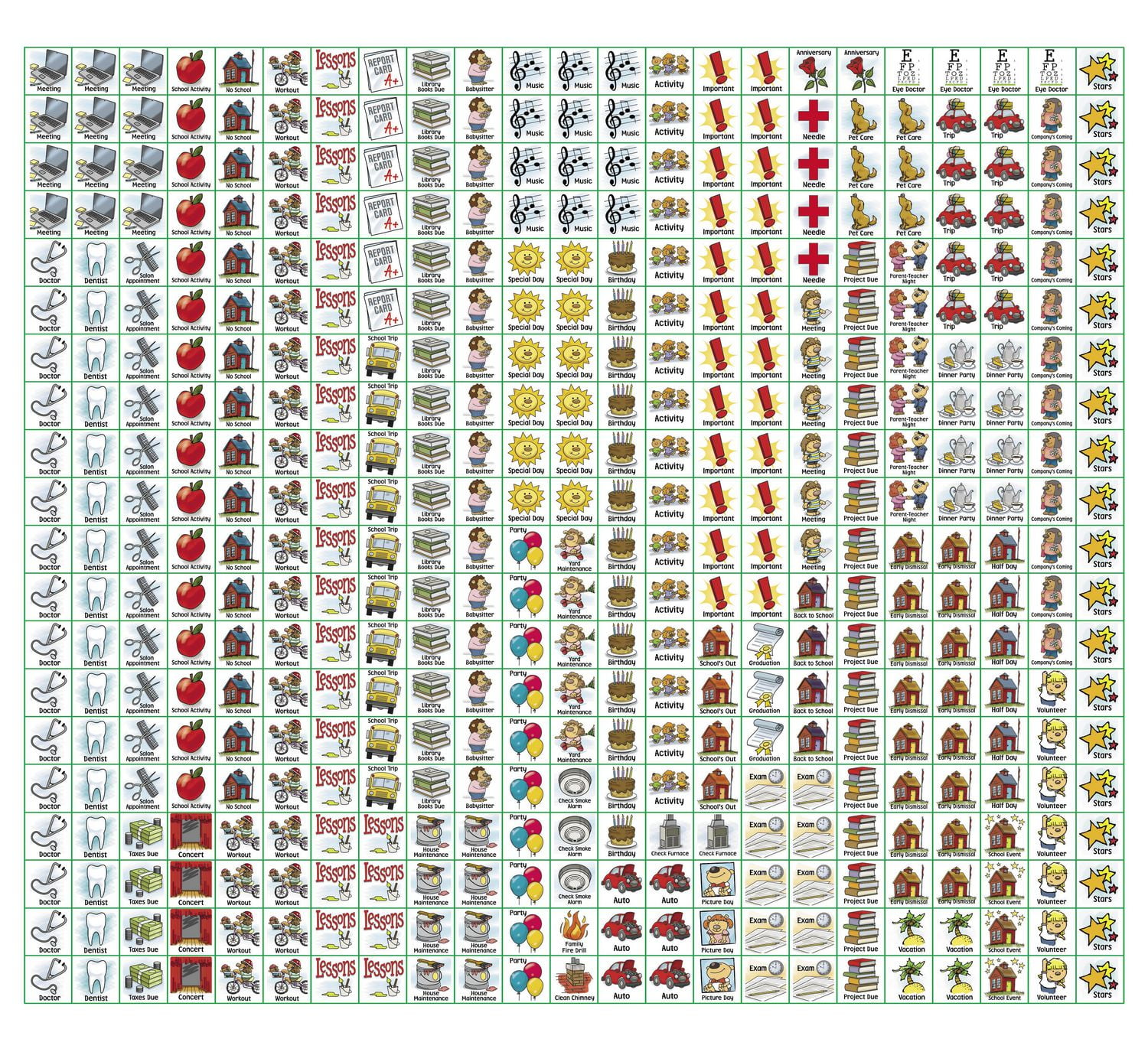 Calendrier mural Motherword 2025 -  anglais