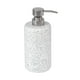 Distributeur de savon hometrends en terrazzo blanc Distributeur de savon/lotion – image 1 sur 2