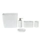 Distributeur de savon hometrends en terrazzo blanc Distributeur de savon/lotion – image 2 sur 2