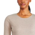 thumbnail image 4 of George Women's Rib Long Sleeve Tee, 4 of 6
