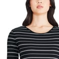 thumbnail image 4 of George Women's Rib Long Sleeve Tee, 4 of 6