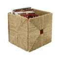 thumbnail image 1 of Honey-Can-Do Folding Seagrass Basket, 1 of 2