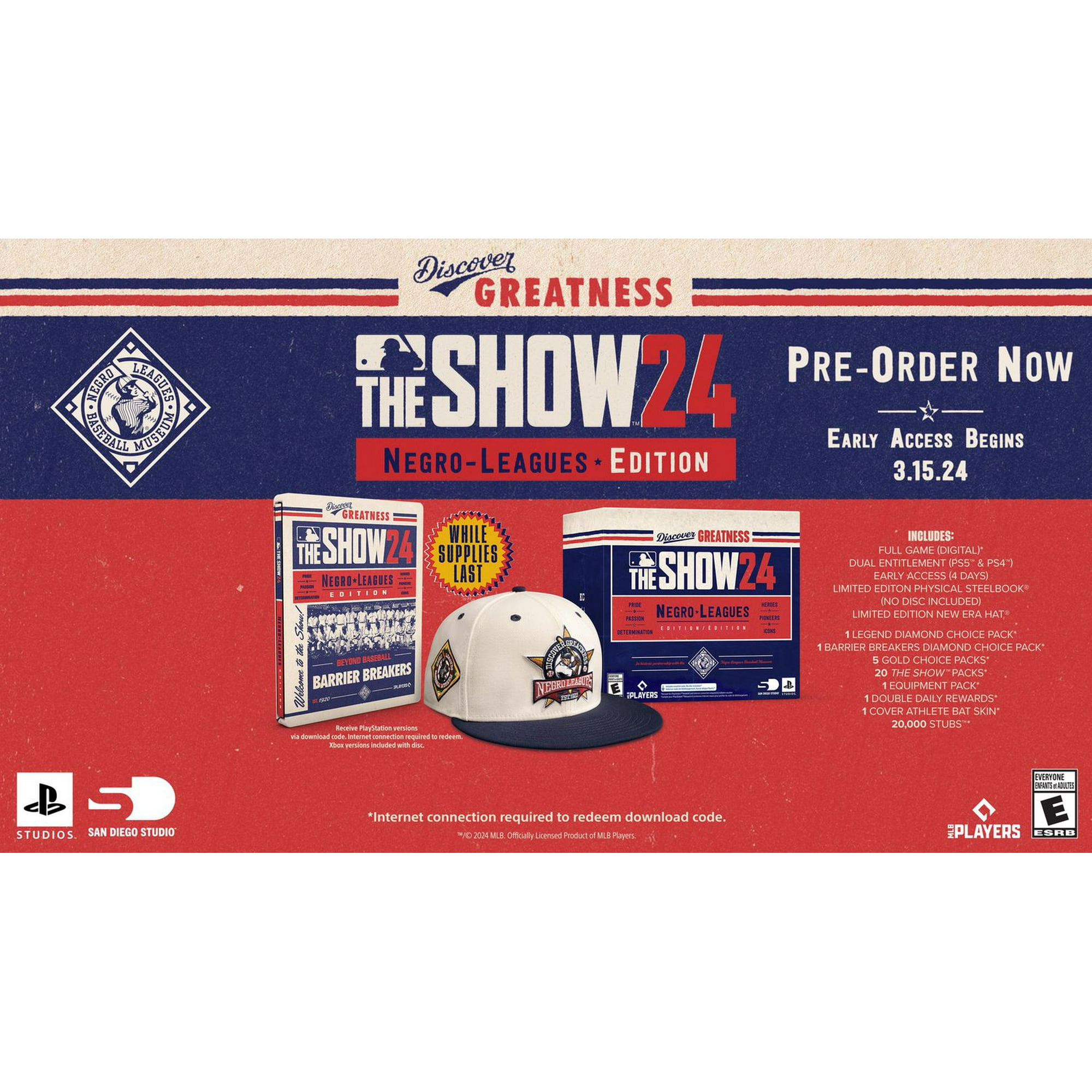MLB® The Show™ 24: The Negro Leagues Edition – Dual Entitlement (PS5™ & PS4™)  