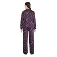 thumbnail image 3 of George Women's Notch Collar Pajama 2-Piece Set, 3 of 6