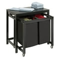 thumbnail image 1 of Table de pliage avec double bac de tri, 1 of 4