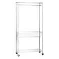 thumbnail image 3 of Honey-Can-Do Chrome Rolling Laundry Station, 3 of 4
