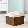 thumbnail image 2 of Honey-Can-Do Parchment Cord Basket W/Liner, 2 of 6