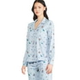 thumbnail image 2 of George Women's Notch Collar Pajama 2-Piece Set, 2 of 6