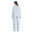 thumbnail image 3 of George Women's Notch Collar Pajama 2-Piece Set, 3 of 6