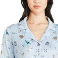 thumbnail image 4 of George Women's Notch Collar Pajama 2-Piece Set, 4 of 6