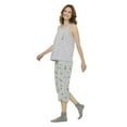 thumbnail image 2 of George Women's Tank and Capri 2-Piece Sleep Set, 2 of 6