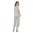 thumbnail image 3 of George Women's Tank and Capri 2-Piece Sleep Set, 3 of 6