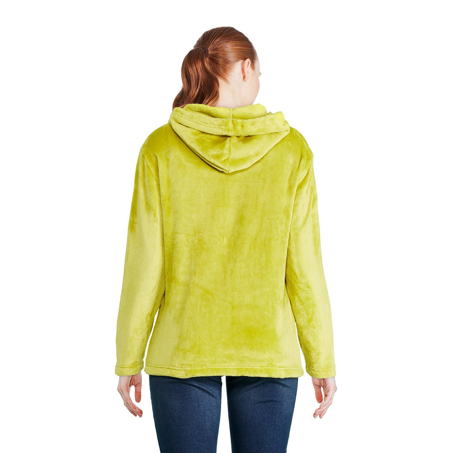 Haut à capuchon zippé sur la longueur The Grinch pour femmes