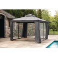 thumbnail image 1 of hometrends Abri de jardin de 3 m- Gris, 1 of 7