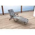 thumbnail image 1 of Mainstays Padded Folding Lounger-Grey, 1 of 3