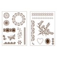 thumbnail image 2 of Martha Stewart Adhesive Stencil Fair Isle Dots, 2 of 2