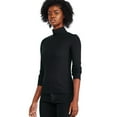 thumbnail image 2 of George Women's Mock Neckline Tee, 2 of 6