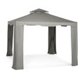 thumbnail image 4 of hometrends Abri de jardin de 3 m- Gris, 4 of 7