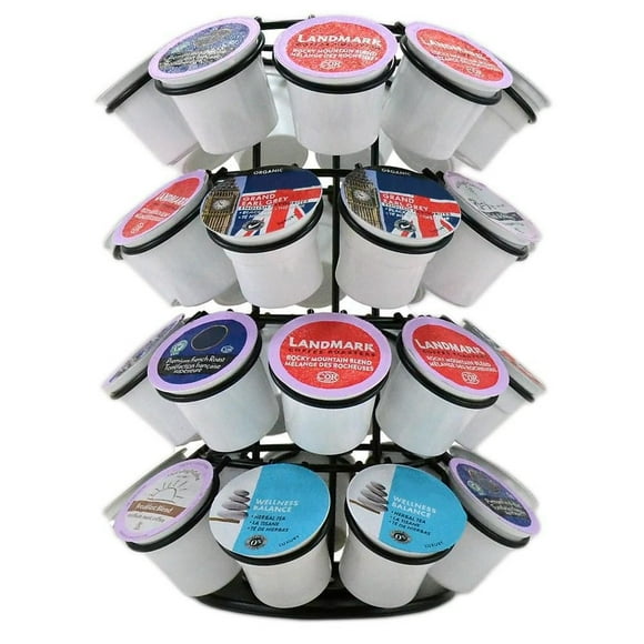 oneBREW Carrousel pour capsules K-Cup, 36 dosettes K-cup, noir