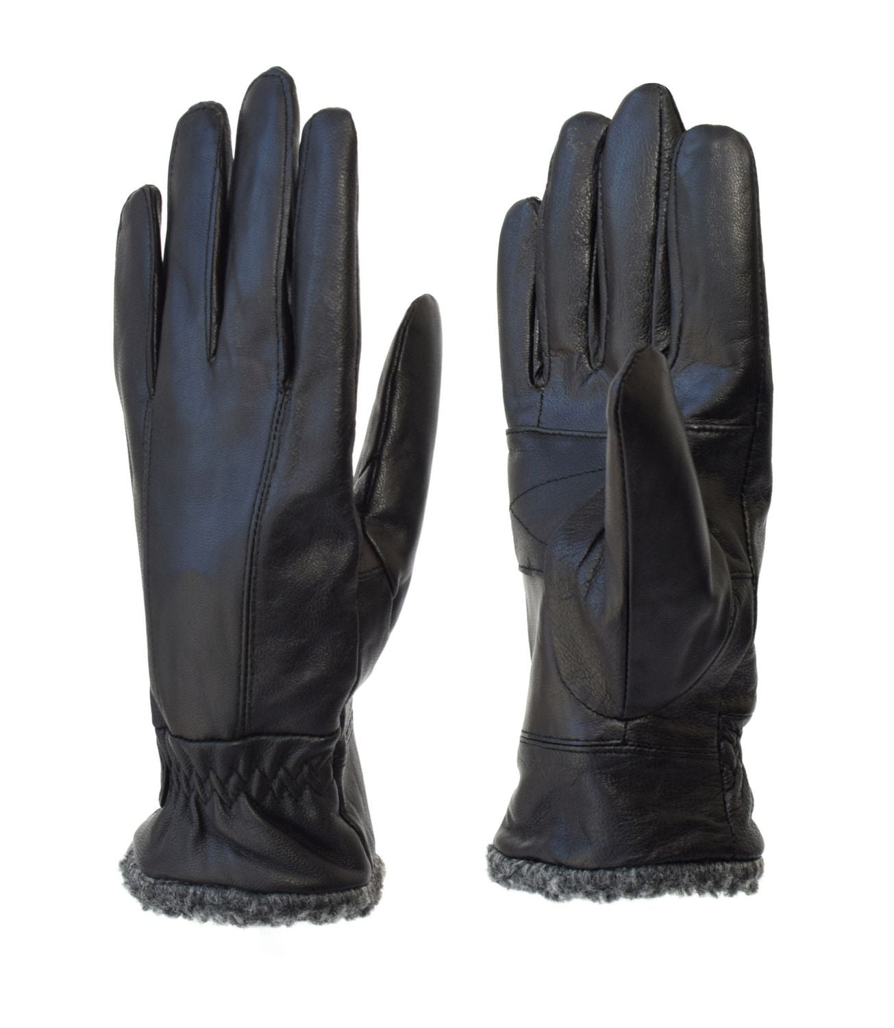 Kodiak Women's Leather Boa Cuff Gloves Walmart Canada