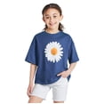 thumbnail image 4 of T-shirt à imprimé graphique ample George pour filles, 4 of 6