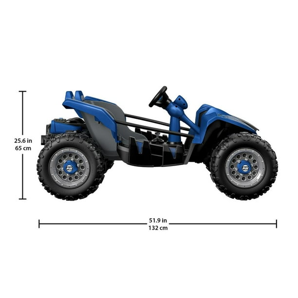 power wheels dune racer dimensions