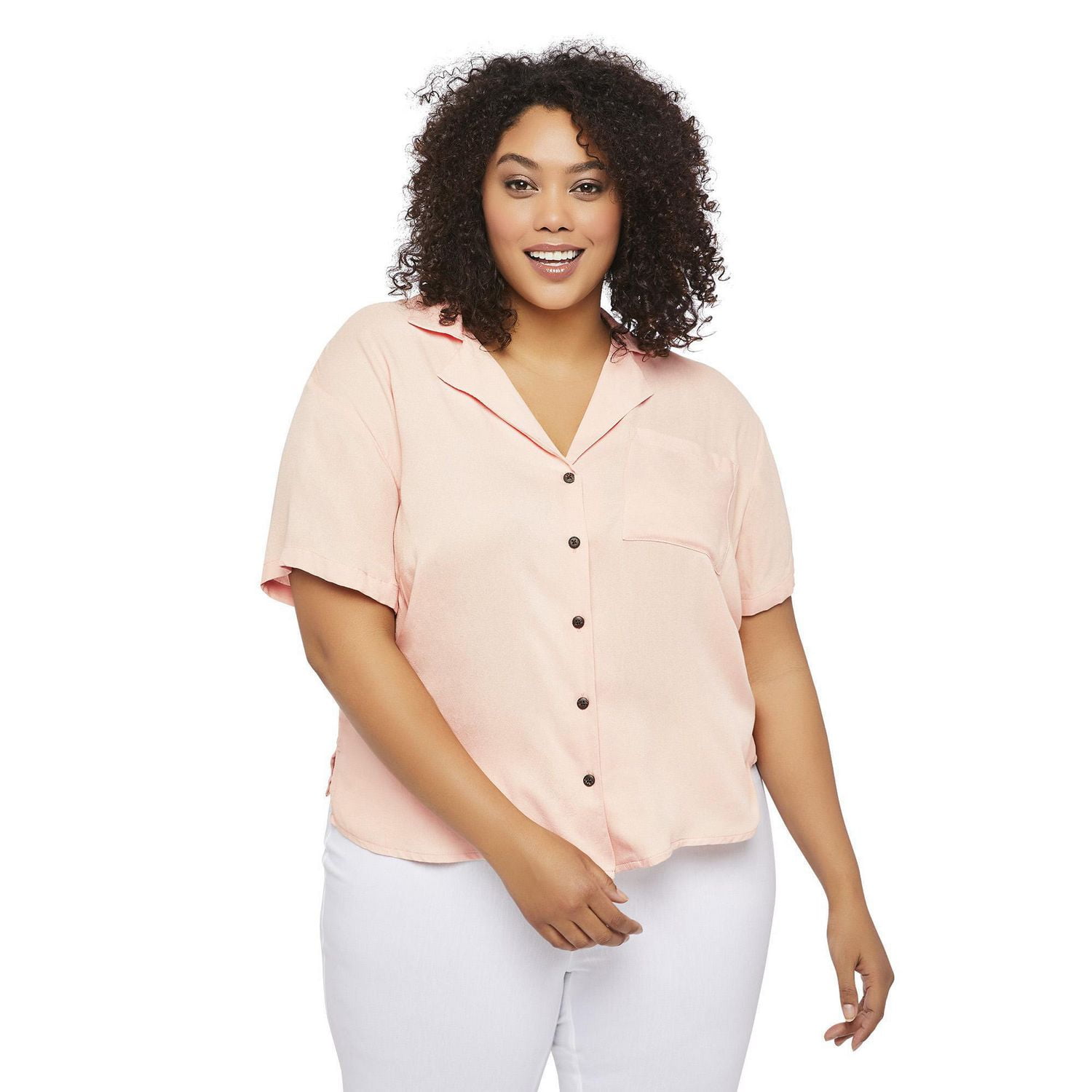 George Plus Women's Challis Shirt | Walmart Canada