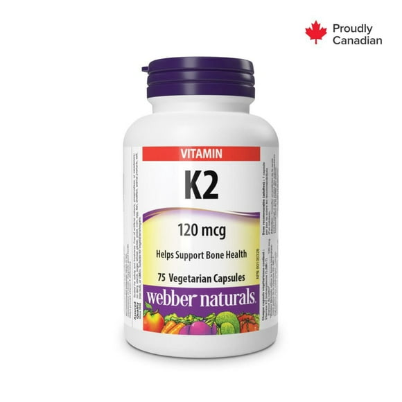Webber Naturals Vitamin K2 120 mcg