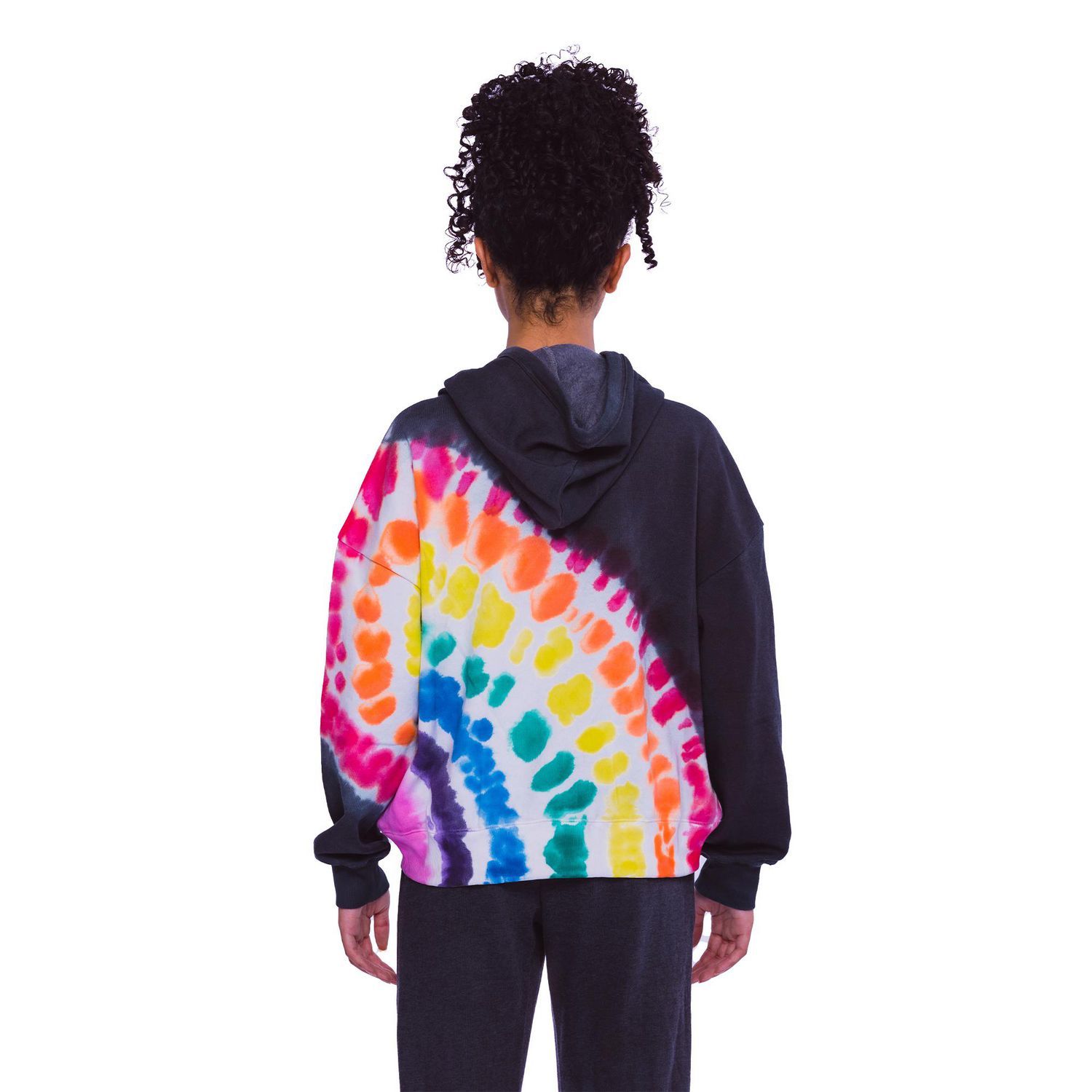 Justice tie clearance dye hoodie