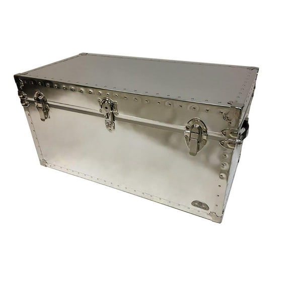 EVERLITE LARGE METAL CEDAR LINED TRUNK