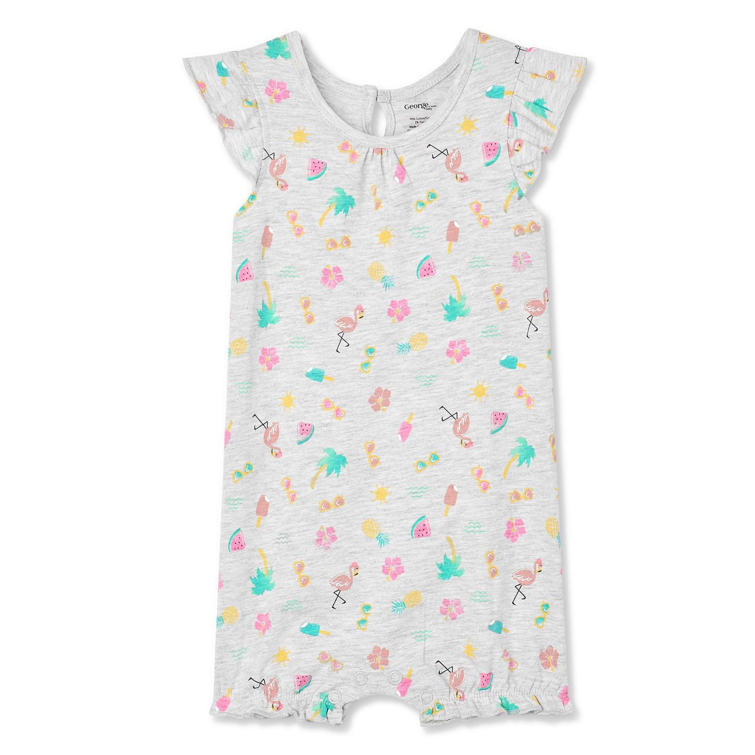 flutter sleeve romper baby