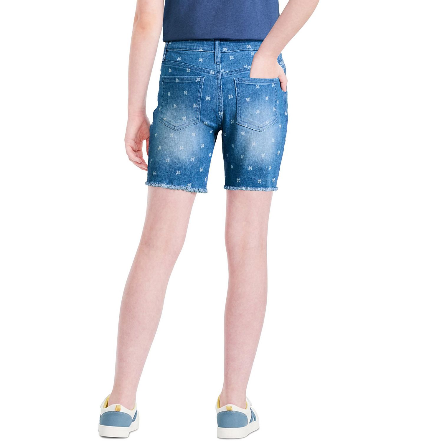 George Girls' Printed High Rise Bermuda Short