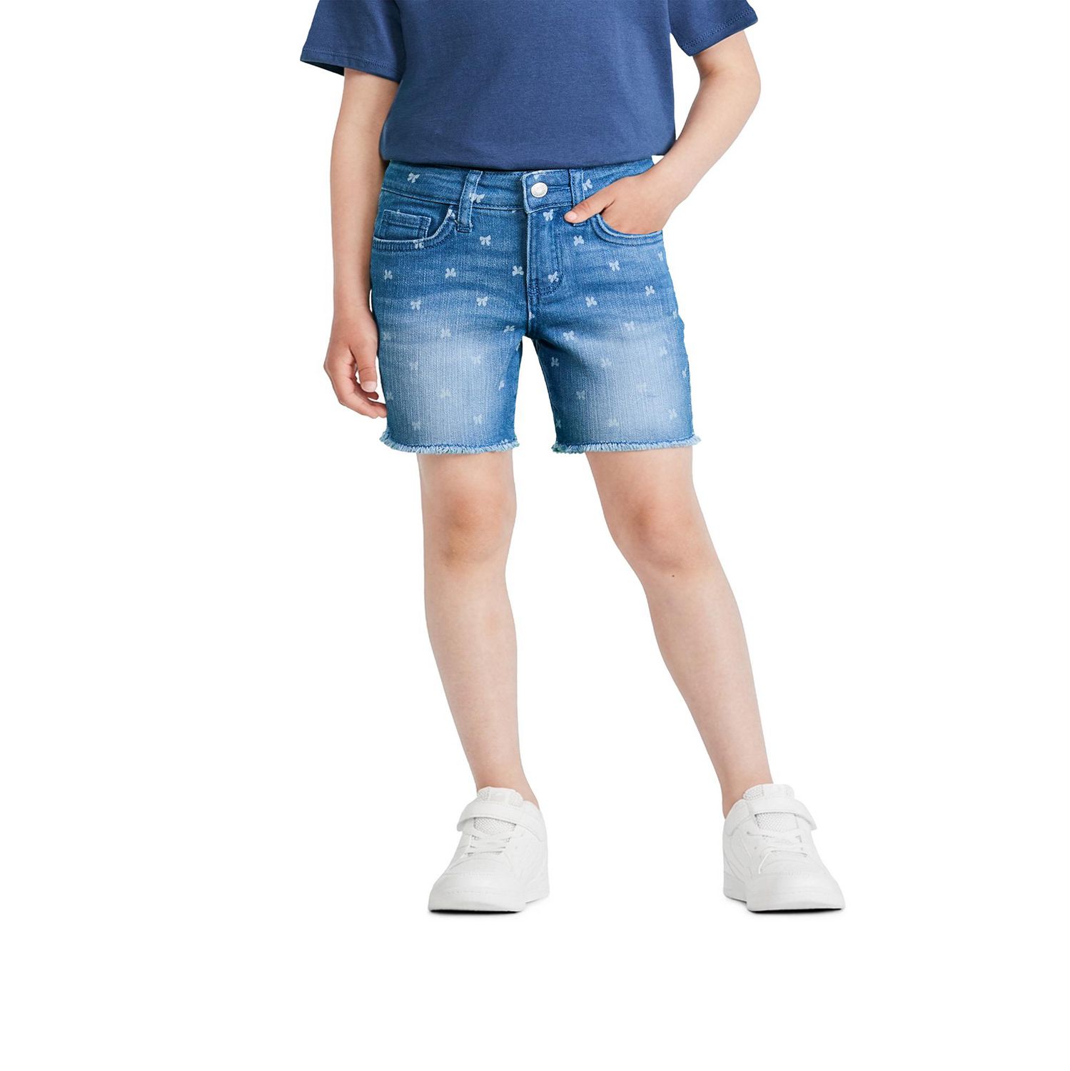George Girls' Printed High Rise Bermuda Short