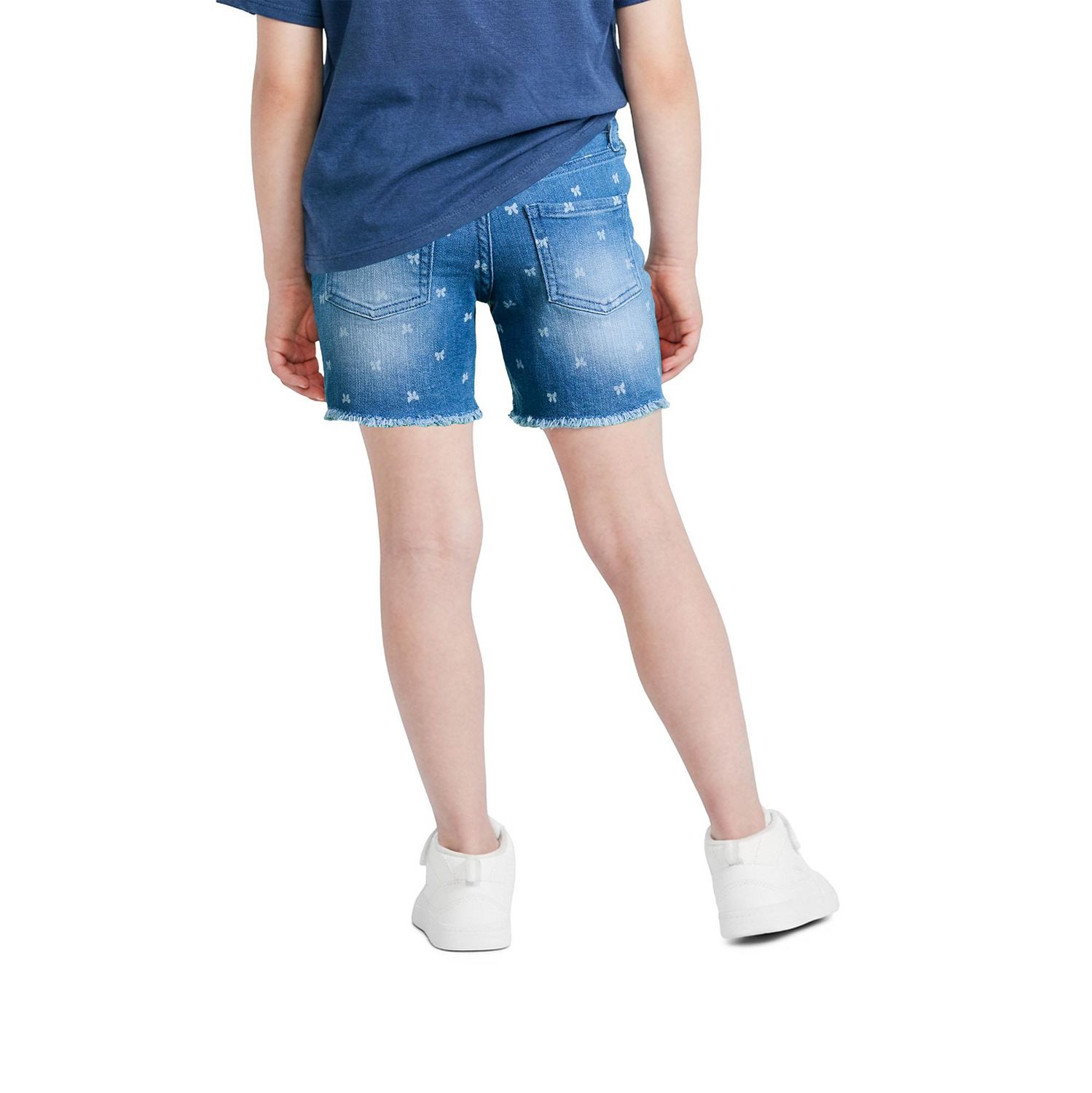 George Girls' Printed High Rise Bermuda Short