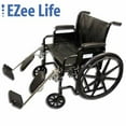 thumbnail image 1 of Ezee Life Heavy Duty Wheelchair - 24" Seat Width with Elevating Legrests, 1 of 1