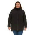 thumbnail image 1 of Swiss Tech Women's Plus Softshell Parka with Hood, 1 of 4