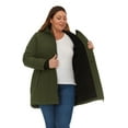 thumbnail image 4 of Swiss Tech Women's Plus Softshell Parka with Hood, 4 of 4