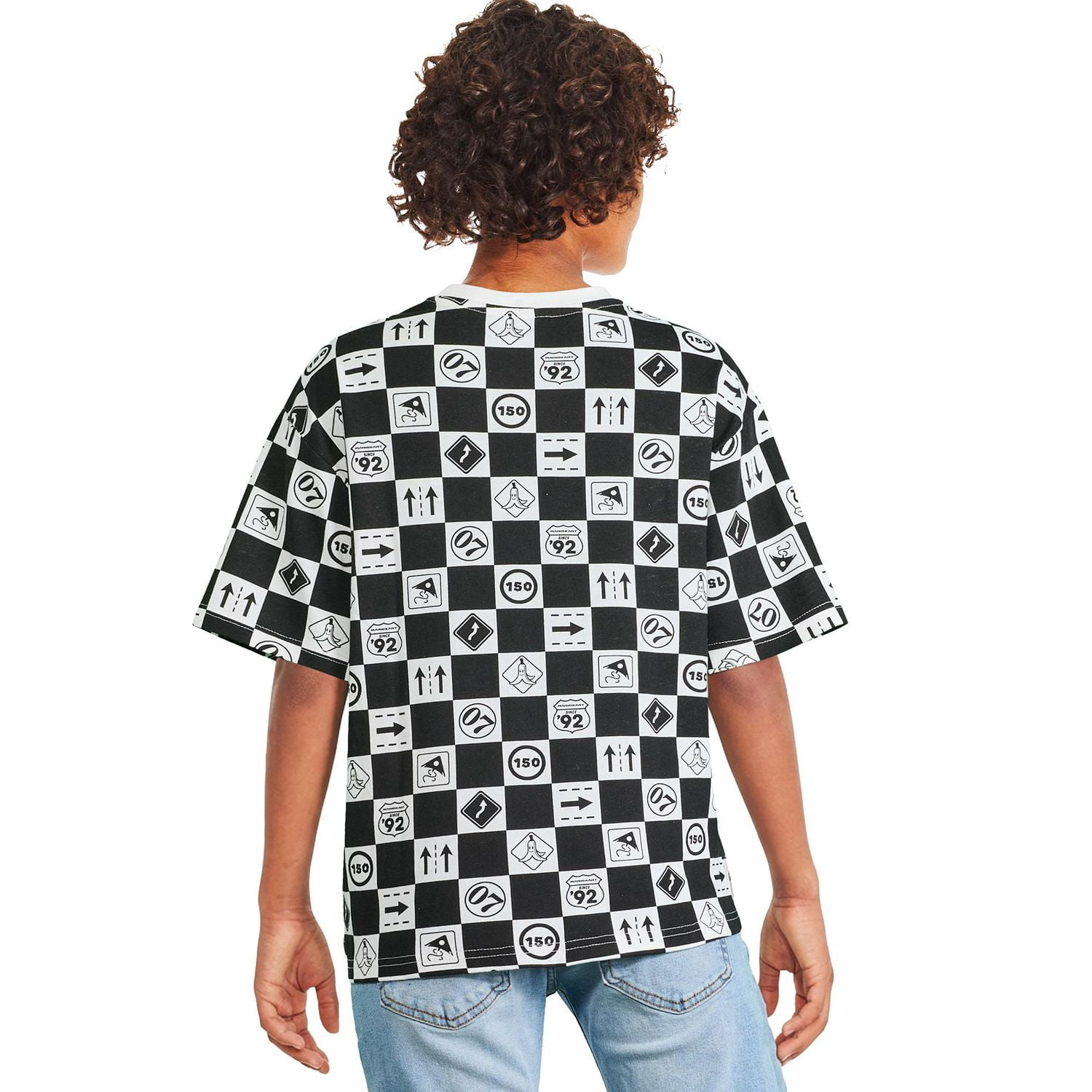 Mario Kart Boys' Printed T-Shirt