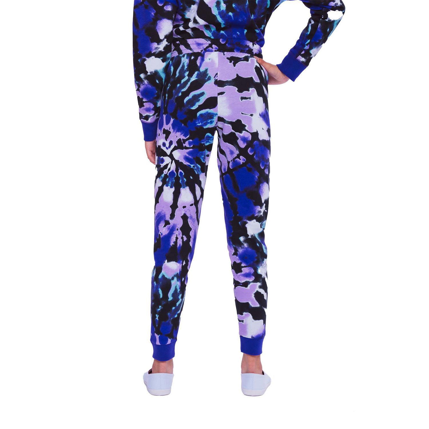 Girls Justice Purple Swirl Joggers