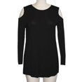 thumbnail image 1 of George Women's Cold Shoulder Top, 1 of 2