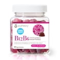 thumbnail image 2 of Youtheory Vitamin B12B6 Gummies, 30 mg or 1000 mg, Zero Sugar, Raspberry, 60 Count, 2 of 9
