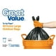 Great Value Noeuds Ty-Up très grands sacs à ordures pour l'exterieur – image 1 sur 1