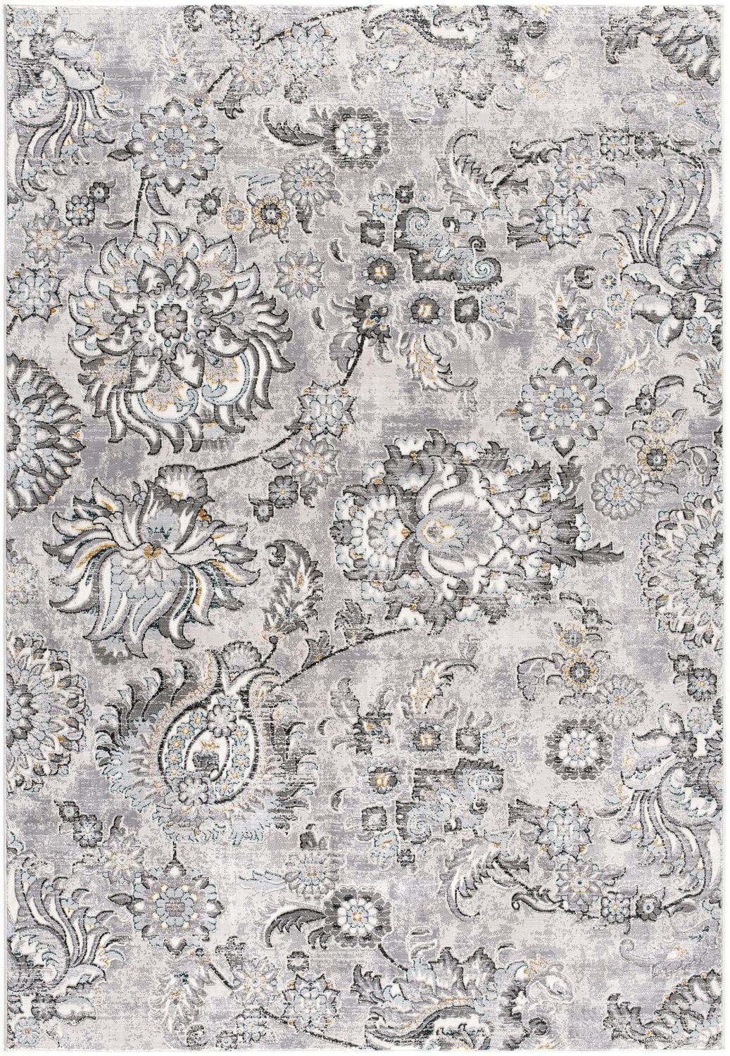 Rug Branch Oasis Collection Tapis floral moderne