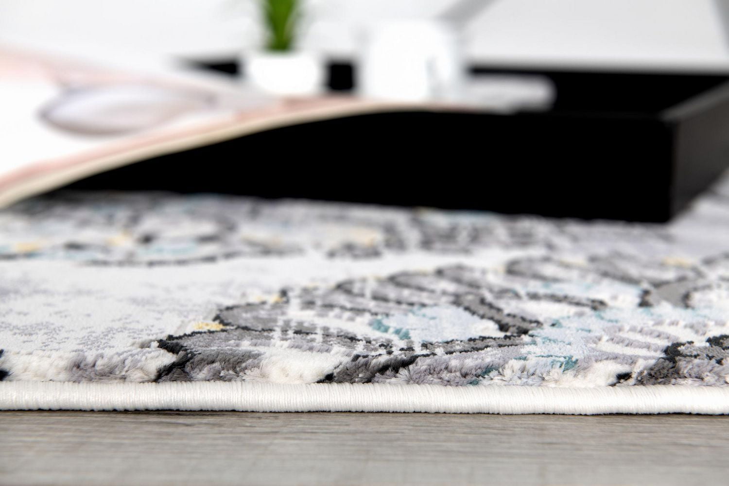 Rug Branch Oasis Collection Tapis floral moderne