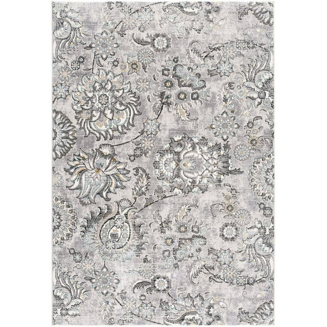 Rug Branch Oasis Collection Modern Floral Area Rug