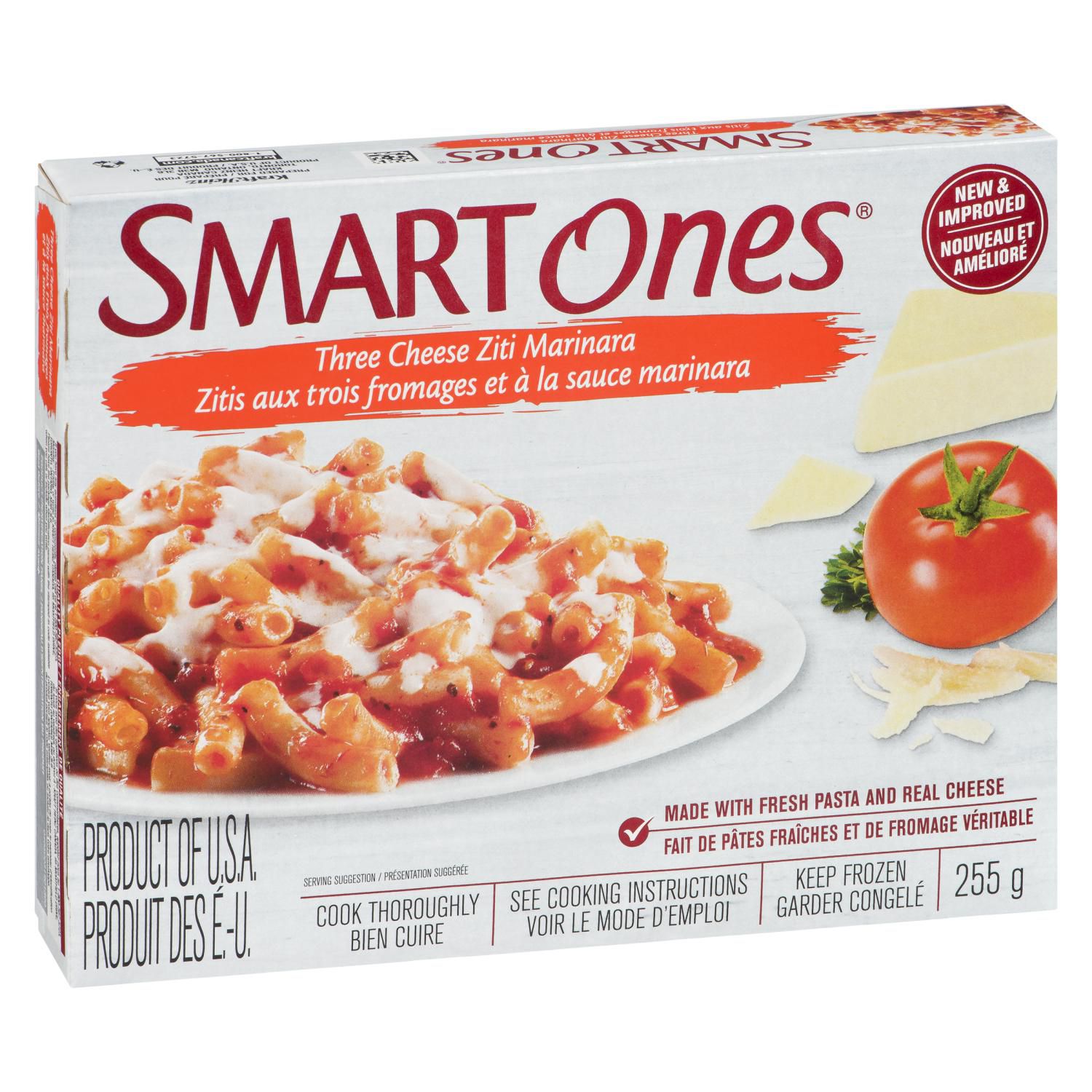 Smart Ones Three Cheese Ziti Marinara Frozen Meal Walmart Canada