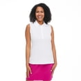 thumbnail image 1 of Penmans Women's Sleeveless Pique Polo, 1 of 6