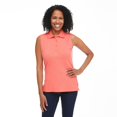 thumbnail image 1 of Penmans Women's Sleeveless Pique Polo, 1 of 6
